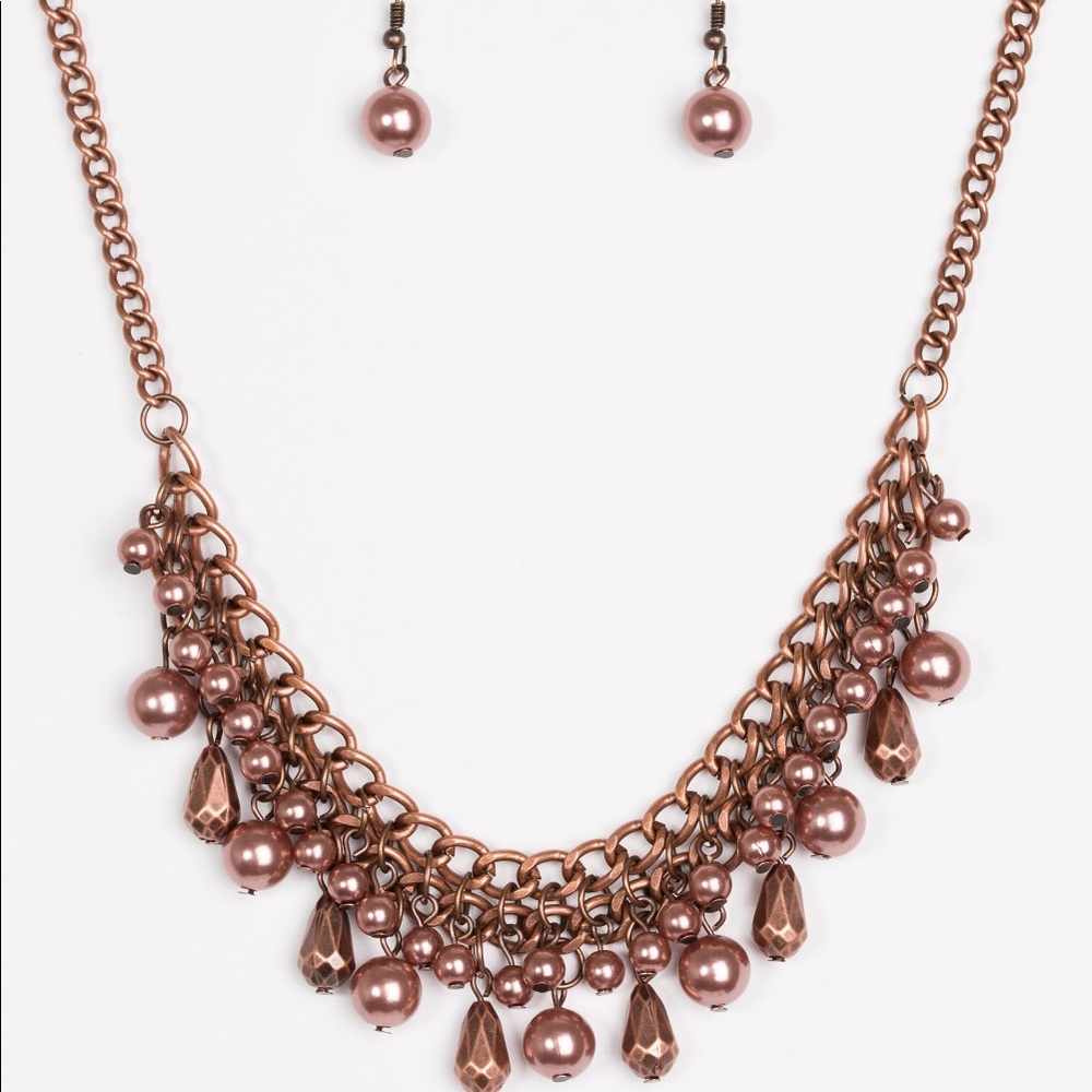 Necklace set with earrings